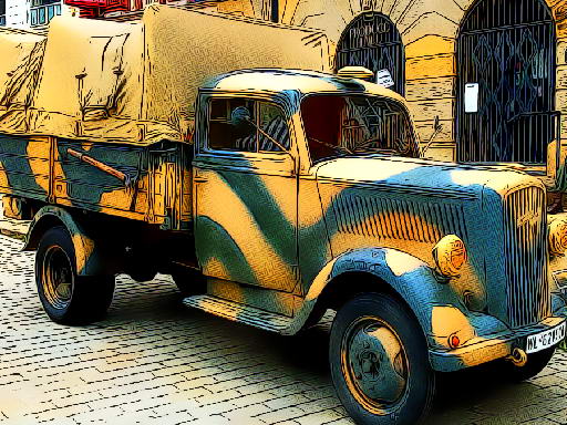 Army Trucks Jigsaw online game
