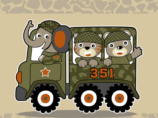 Army Weapon Vehicles Match 3 online Puzzle game