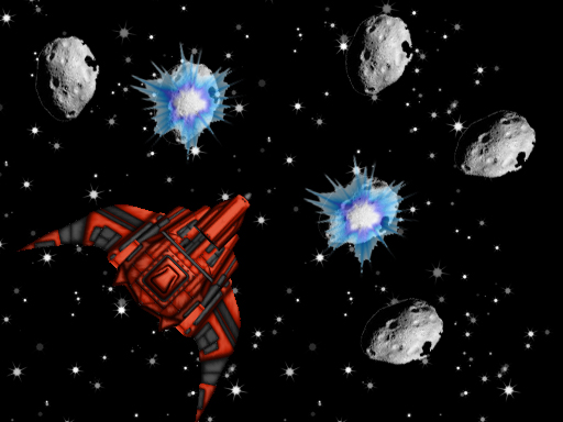 Asteroid Rain online Arcade game
