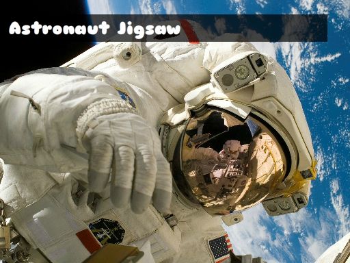 Astronaut Jigsaw online game