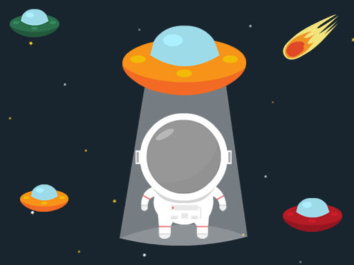 Astronaut vs Aliens online Arcade game