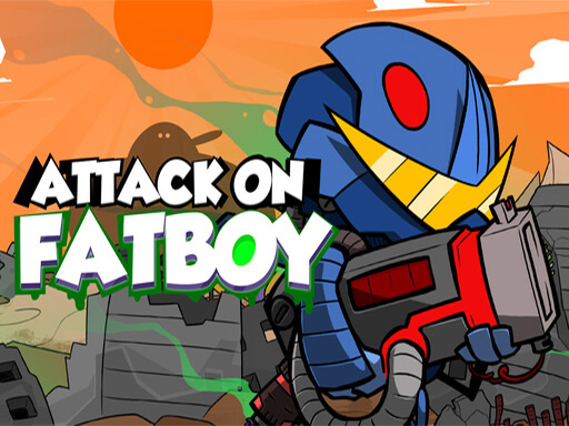 Attack On The Fatboy online Shooting game