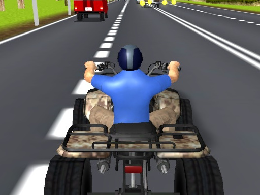 ATV Highway Traffic online Racing game