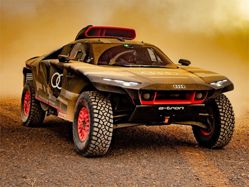 Audi RS Q Dakar Rally Puzzle online game