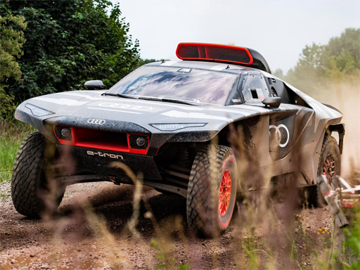 Audi RS Q Dakar Rally  Slide online game