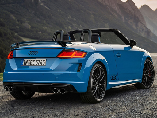 Audi TTS Roadster Slide online Puzzle game