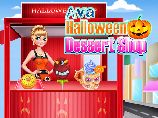 Ava Halloween Dessert Shop online Girls game