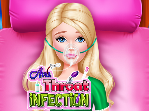 Ava Throat Infection online Girls game
