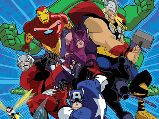 Avengers Coloring online game