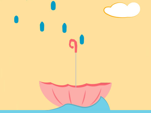 Avoid Waterdrops online Puzzle game