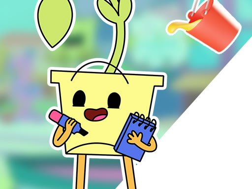 Ba Da Bean Coloring Book online Boys game