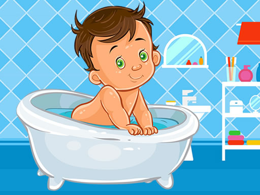 Baby Bath Jigsaw online Puzzle game