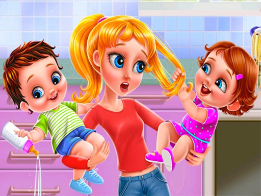 Baby Daycare Mania online Arcade game