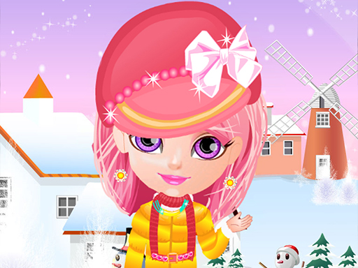 Baby Halen Winter Dress Up online Girls game