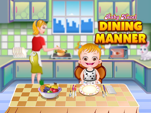 Baby Hazel Dining Manners online Girls game