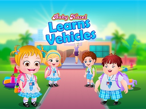 Baby Hazel Learns Vehicles online Girls game