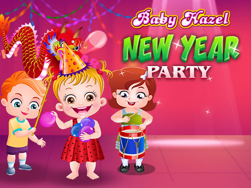 Baby Hazel New Year Party online Girls game