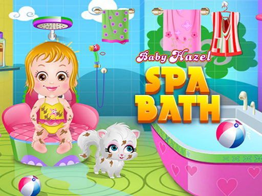 Baby Hazel Spa Bath online Girls game