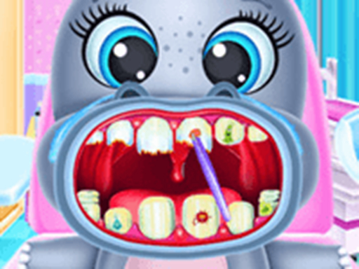 Baby Hippo Dental Care - Fun Surgery Game online Girls game