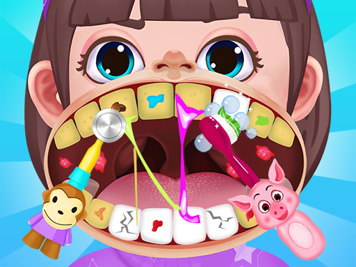 Baby Hospital Dentist Caring online Baby Hazel game