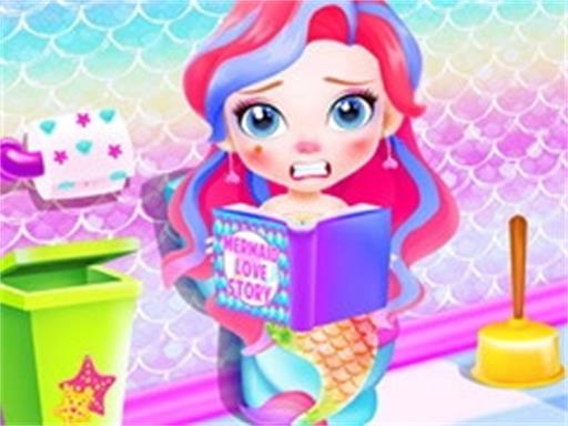 Baby Mermaid Caring Game online game