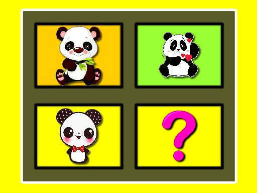 Baby Panda Memory online Girls game