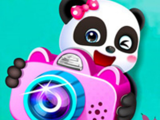 Baby Panda Photo Studio Game online Girls game
