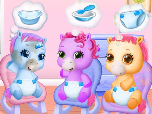Baby Pony Sisters Care online Girls game