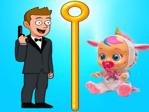 Baby Pull The Pin online Puzzle game