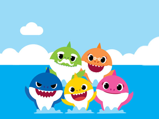 Baby Shark Coloring online Puzzle game