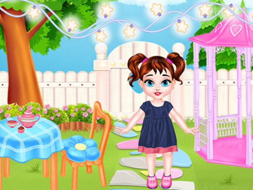 Baby Taylor Backyard Decorating online Girls game
