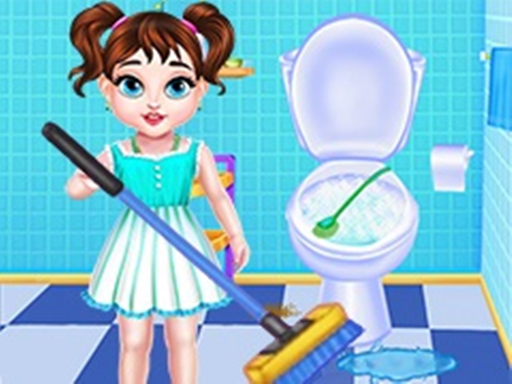 Baby Taylor House Cleaning online Hypercasual game