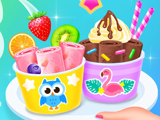 Baby Taylor Ice Cream Roll Fun online Girls game