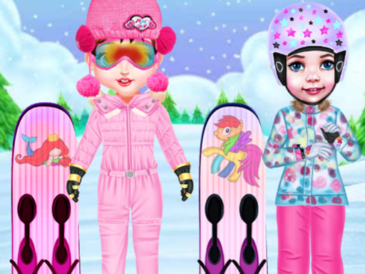 Baby Taylor Skiing Dress Up online Girls game