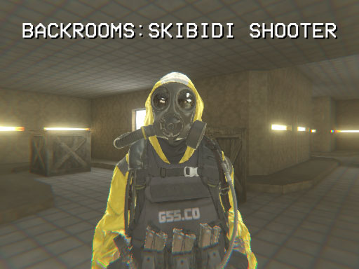 Backrooms: Skibidi Shooter online Shooting game