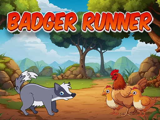 Badger Runner online Hypercasual game
