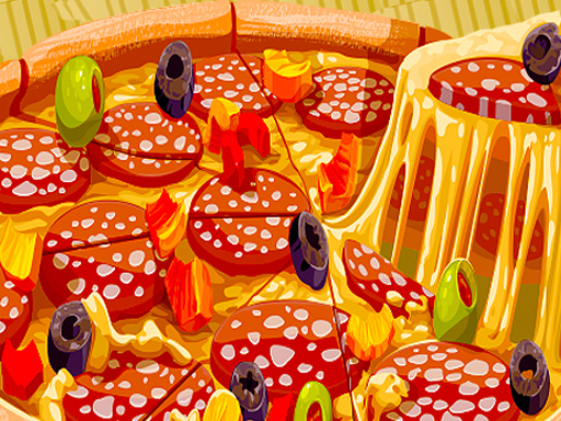 Baking Pizza online game