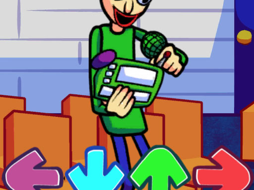 Baldi FNF Music Mod online Soccer game