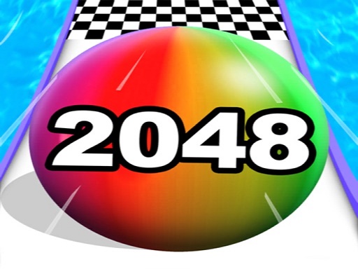 Ball Roll Color 2048 online Action game