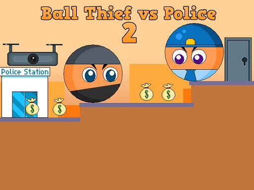 Ball Thief vs Police 2 online Arcade game