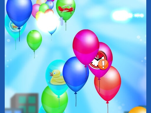 Balloon Popping Games Kids online game