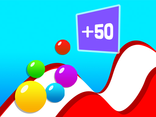 Balls Go High online Puzzle game