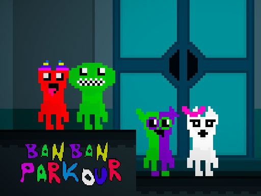 Ban Ban Parkour online Arcade game