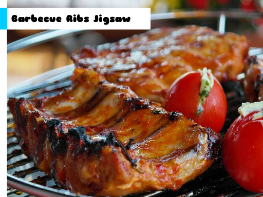 Barbecue Ribs Jigsaw online game