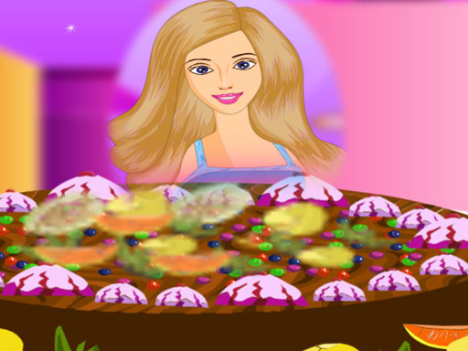 Barbie Cake Decorate online game