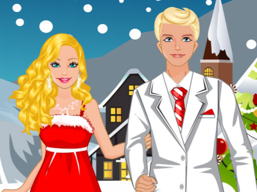 Barbie Christmas Dating online game