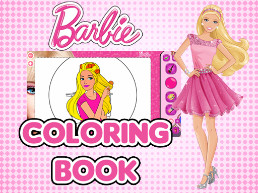 Barbie Coloring Books online Girls game
