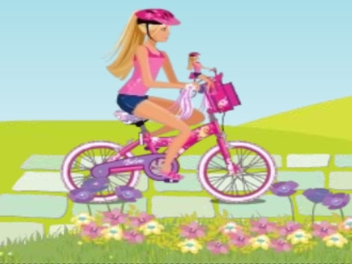 Barbie Rides Bike online Arcade game