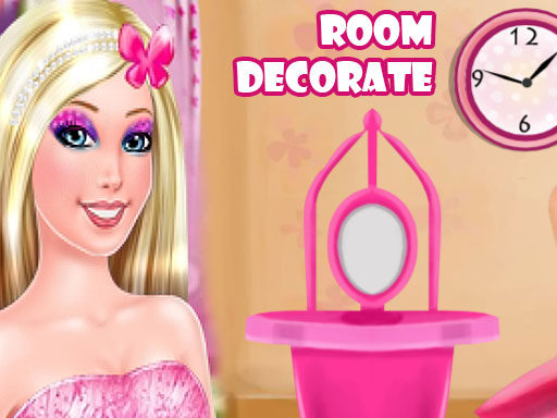 Barbie Room Decorate online Girls game