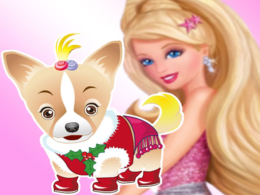 Barbie s Dog Dressup online Girls game